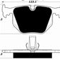 Porterfield Brake Pads for 1990 BMW 850Ci