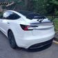 Universal JDM GT Style Carbon Fiber Print Trunk Spoiler ABS w/ Light