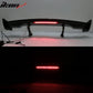 Universal JDM GT Style Carbon Fiber Print Trunk Spoiler ABS w/ Light