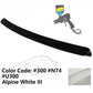 1999-2005 BMW E46 3-Series AC Style Rear Roof Spoiler ABS