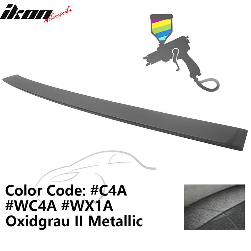 2012-2018 BMW F30 3-Series Sedan A Style Roof Spoiler ABS Painted