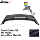 2012-2018 Ford Focus MK3 Hatchback RS Painted Rear Roof Spoiler Wing