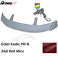 2014-2017 Mazda 3 Hatchback AE Style Painted Rear Roof Spoiler ABS