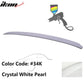 2014-2017 Mazda 3 Sedan 4-Door OE Style Rear Roof Spoiler Lip Wing ABS