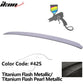 2014-2017 Mazda 3 Sedan 4-Door OE Style Rear Roof Spoiler Lip Wing ABS