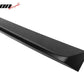 2015-2021 Subaru WRX X Style Unpainted Black Rear Roof Spoiler ABS