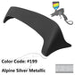 Fits 09-13 Toyota Corolla S LE XLE XRS ABS Rear Roof Spoiler Unblack