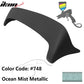 Fits 09-13 Toyota Corolla S LE XLE XRS ABS Rear Roof Spoiler Unblack