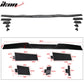 Universal Fitment Carbon Fiber Print Adjustable Rear Roof Spoiler ABS