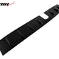 2022-2025 Subaru WRX D2 Style Gloss Black Rear Roof Spoiler ABS