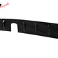 2022-2025 Subaru WRX D2 Style Gloss Black Rear Roof Spoiler ABS