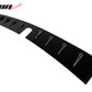 2022-2025 Subaru WRX D2 Style Matte Black Rear Roof Spoiler ABS