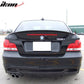 2007-2011 BMW E82 1 Series P Style Matte Black ABS Rear Spoiler Wing