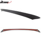 2006-2011 BMW E90 3 Series Sedan A Style Matte Black Rear Spoiler Wing