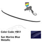 2011-2017 BMW F10 5-Series M5 Style Rear Spoiler Wing ABS Painted