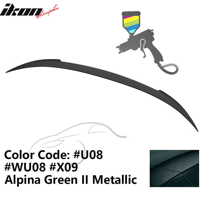 2012-2019 BMW F13 M6 Coupe V Style Rear Spoiler ABS