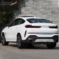 2020-2023 BMW G06 X6 Performance Style Rear Spoiler Lip Unpainted ABS