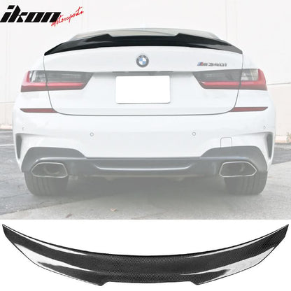 2019-2025 BMW 3 Series G20 PSM Style Rear Spoiler Wing Carbon Fiber