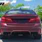 2017-23 BMW G30 5 Series F90 M5 Style Rear Spoiler Unpainted ABS