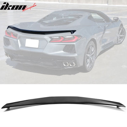 2020-2025 Chevy Corvette Z51 Low Profile Trunk Rear Spoiler ABS