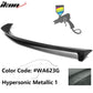 2020-2025 Chevy Corvette Z51 Low Profile Trunk Rear Spoiler ABS