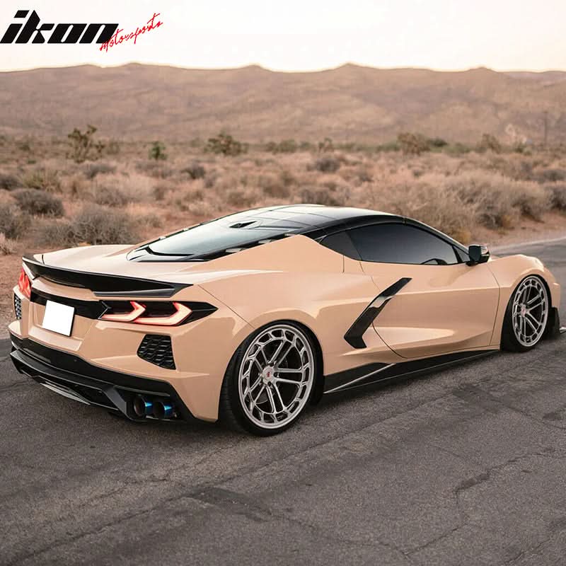 2020-2025 Chevy Corvette RSC 2-Door Matte Black Rear Spoiler ABS