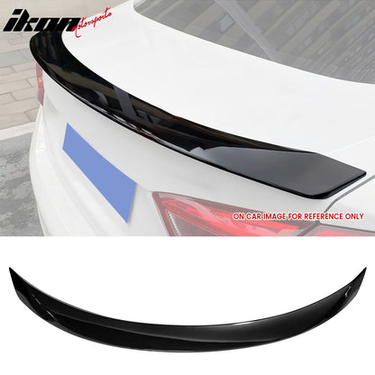 2016-2019 Chevrolet Cruze Sedan Rear Trunk Spoiler Wing ABS