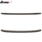 2015-2023 Dodge Charger SRT Hellcat Matte Black Trunk Spoiler Lip ABS