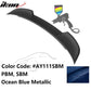 2015-2023 Dodge Charger Rear Spoiler SRT Style Painted Spoiler Lip ABS