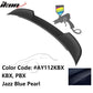 2015-2023 Dodge Charger Rear Spoiler SRT Style Painted Spoiler Lip ABS