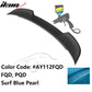 2015-2023 Dodge Charger Rear Spoiler SRT Style Painted Spoiler Lip ABS