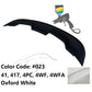 2010-2014 Ford Mustang 2020 GT500 Style Trunk Spoiler Wing ABS