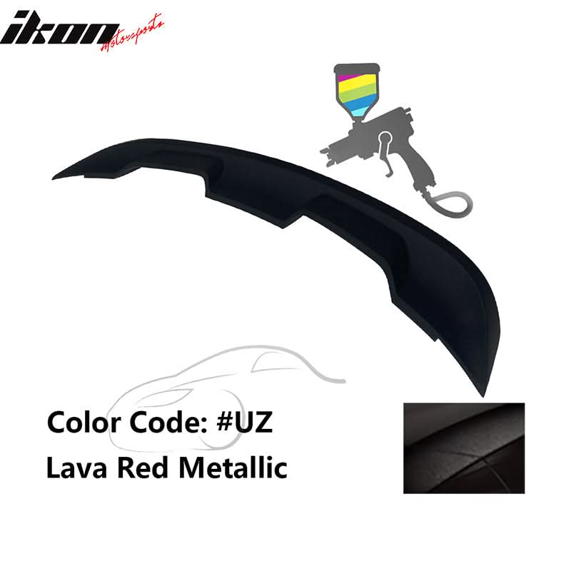 2010-2014 Ford Mustang 2020 GT500 Style Trunk Spoiler Wing ABS
