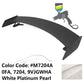 2015-2022 Ford Mustang GT500 CFTP Style Rear Trunk Spoiler Wing