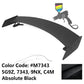 2015-2022 Ford Mustang GT500 CFTP Style Rear Trunk Spoiler Wing