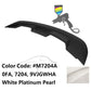 2015-2023 Ford Mustang GT500 Style Rear Trunk Spoiler Wing ABS