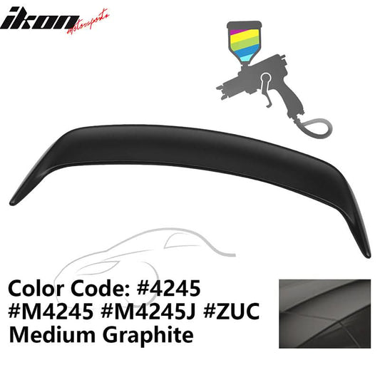 1999-2004 Ford Mustang OE Style #4245 Medium Graphite Rear Spoiler ABS