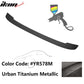 2023-2025 Honda Accord OE Style Rear Trunk Spoiler ABS