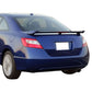 2006-2011 Honda Civic Painted Trunk Spoiler 3rd Brake LED Light ABS