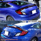 2016-2020 Honda Civic OE #B593M Brillant Sporty Blue Trunk Spoiler ABS