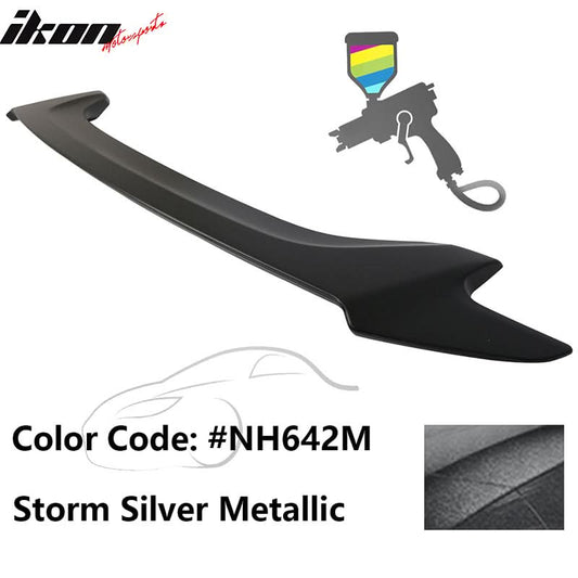 2016-2020 Honda Civic #NH642M Storm Silver Metallic Trunk Spoiler ABS