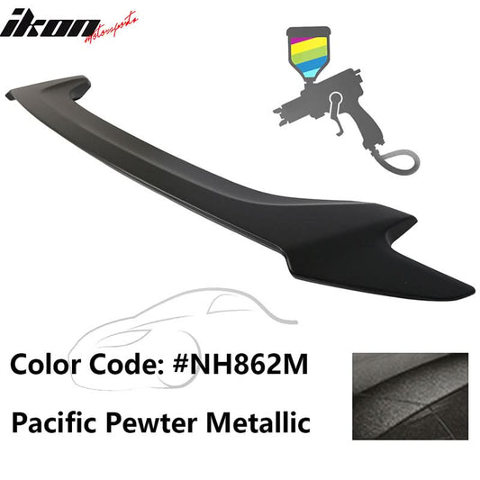 2016-2020 Honda Civic OE Pacific Pewter Metallic Trunk Spoiler ABS