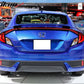 2016-2020 Honda Civic X 10th GEN 2Dr Coupe Rear Trunk Spoiler Wing ABS