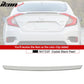 2016-2021 Honda Civic 4Dr Sedan Rear Trunk Spoiler Ducktail Wing Lip