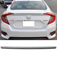 2016-2021 Honda Civic 4Dr Sedan Rear Trunk Spoiler Ducktail Wing Lip