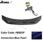 2016-2021 Honda Civic Sedan R Style Trunk Spoiler ABS