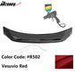 2016-2021 Honda Civic Sedan R Style Trunk Spoiler ABS