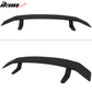 Universal Fitment Ikon Style Matte Black Rear Trunk Spoiler Wing ABS