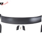 2016-2021 Honda Civic 10th Sedan TR Style Unpainted Trunk Spoiler ABS
