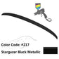 2007-2012 Lexus ES350   Painted Color Trunk Spoiler ABS